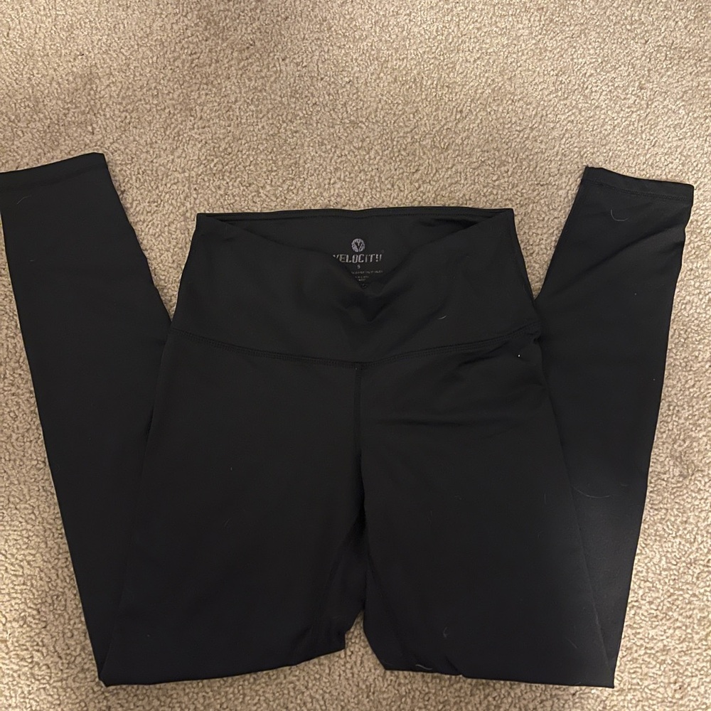 Velocity Black Leggings